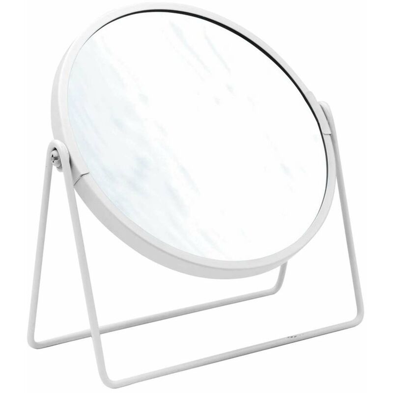 foto del prodotto ridder specchi specchietto cosmetico da appoggio, bianco 03009001 sapho