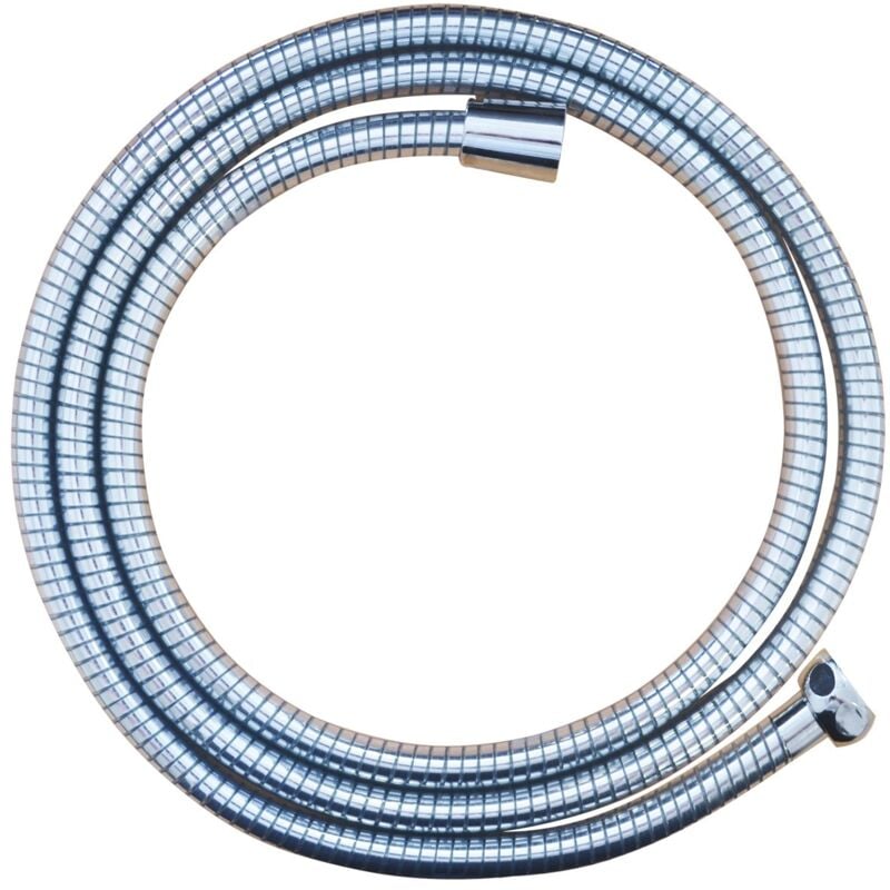 foto del prodotto ridder tubo doccia aruba trasparente cromato 2,0 m, argento, set di 3