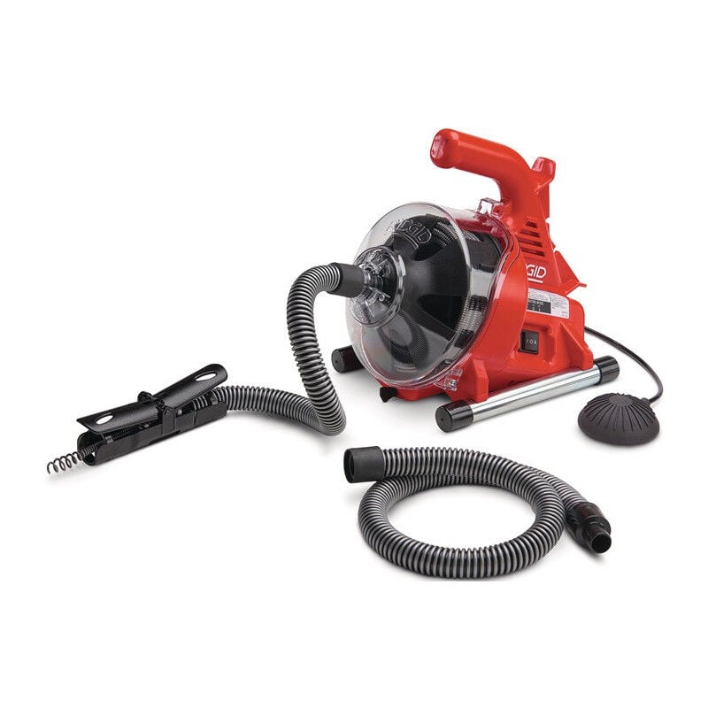 foto del prodotto ridgid macchina per la pulizia dei tubi powerclear 230 50 v hz 450min 120 w f.tubo d.w.40mm