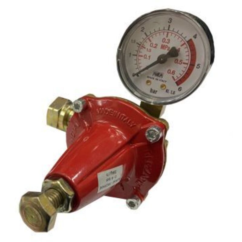 foto del prodotto riduttore di alta pressione 25 kg taratura fissa - con manometro