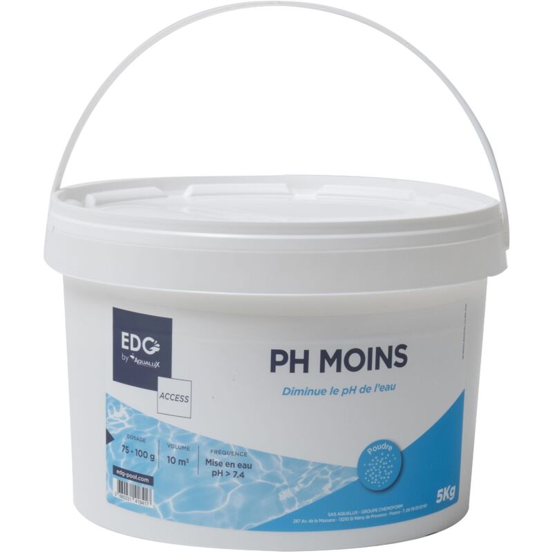 foto del prodotto riduttore di ph in polvere 5 kg edg access