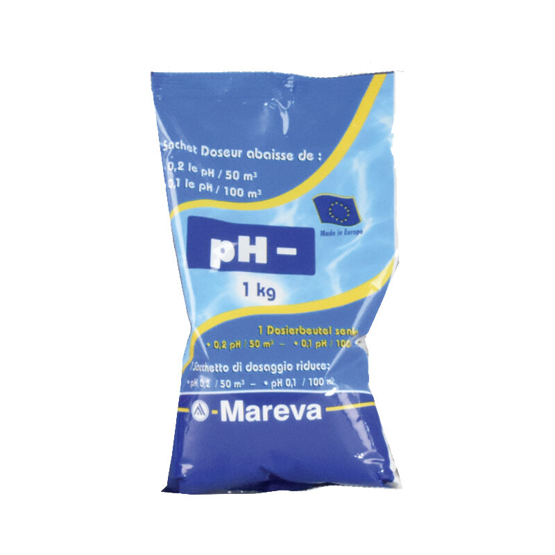 foto del prodotto riduttore di ph in polvere eco dose 1kg mareva