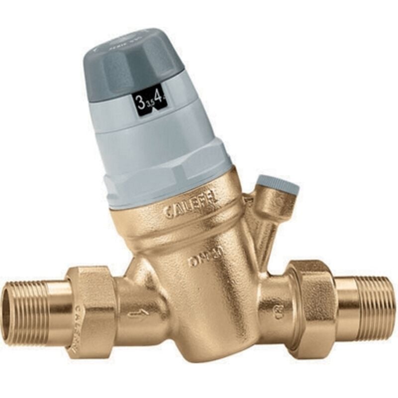 foto del prodotto riduttore di pressione con attacco manometro 1 2