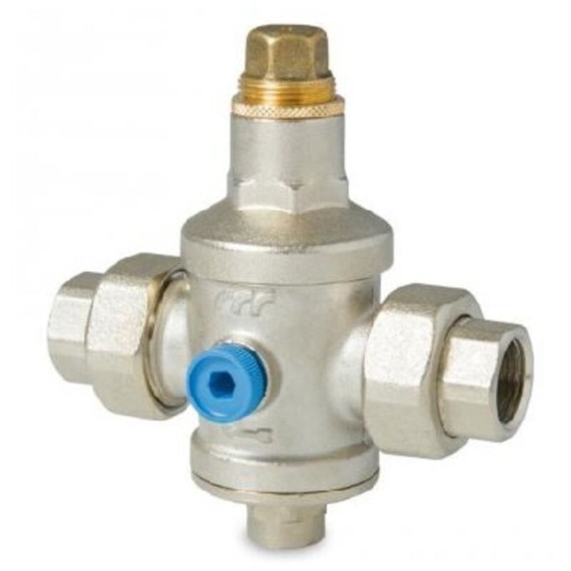 foto del prodotto riduttore di pressione con sede inox e bocchettoni ff 1 dn 25