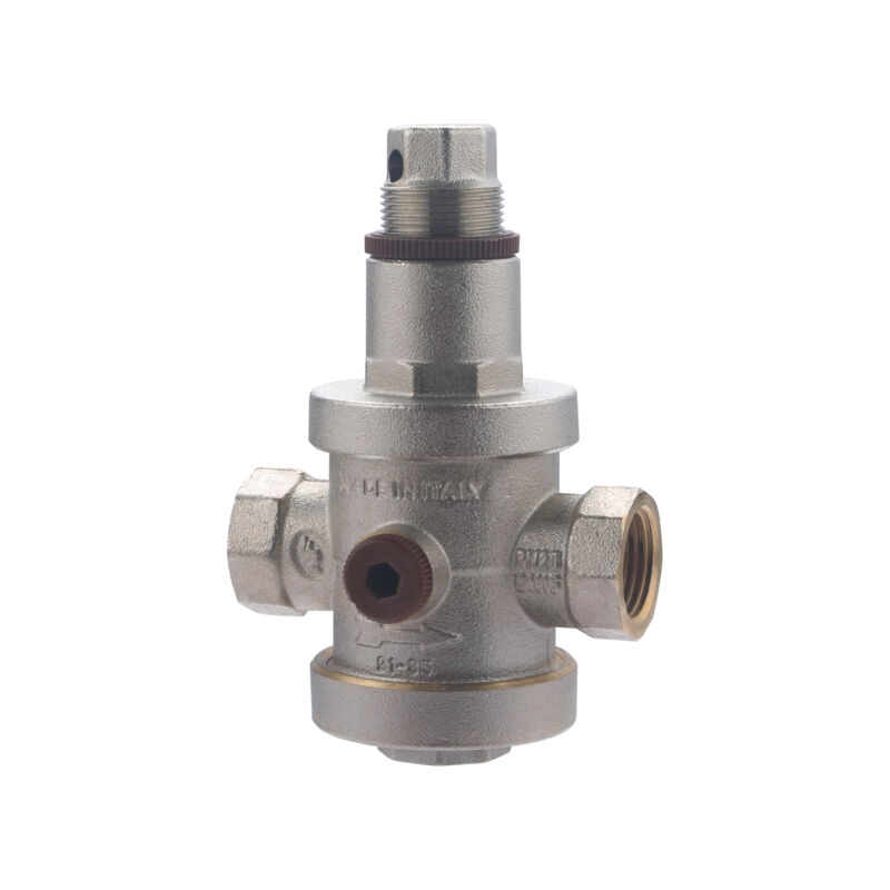 foto del prodotto riduttore di pressione nf femmina con presa per manometro f15x21 noyon thiebault