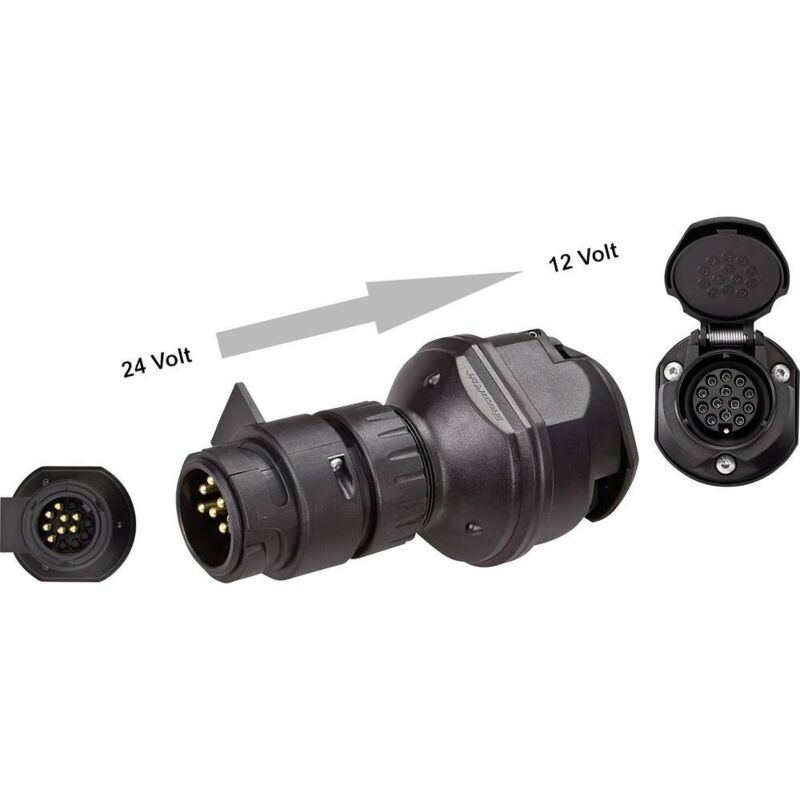 foto del prodotto riduttore di tensione presa a 13 poli numero di conduttori 13 - secor t