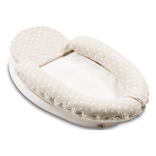 foto del prodotto riduttore lettino italbaby 729.0888.03 little love cuscino posizionato