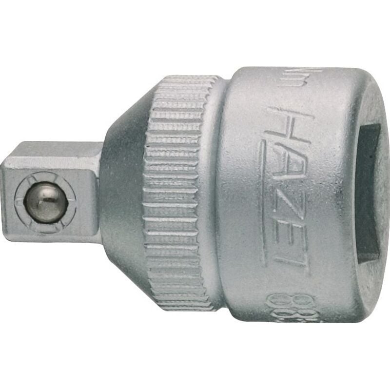 foto del prodotto riduzione 8858 2 attacco quadro, cavo, 3 8 di pollice 10 mm attacco quadro, massiccio, 1 4 di pollice 6,3 mm lunghezza 26 mm