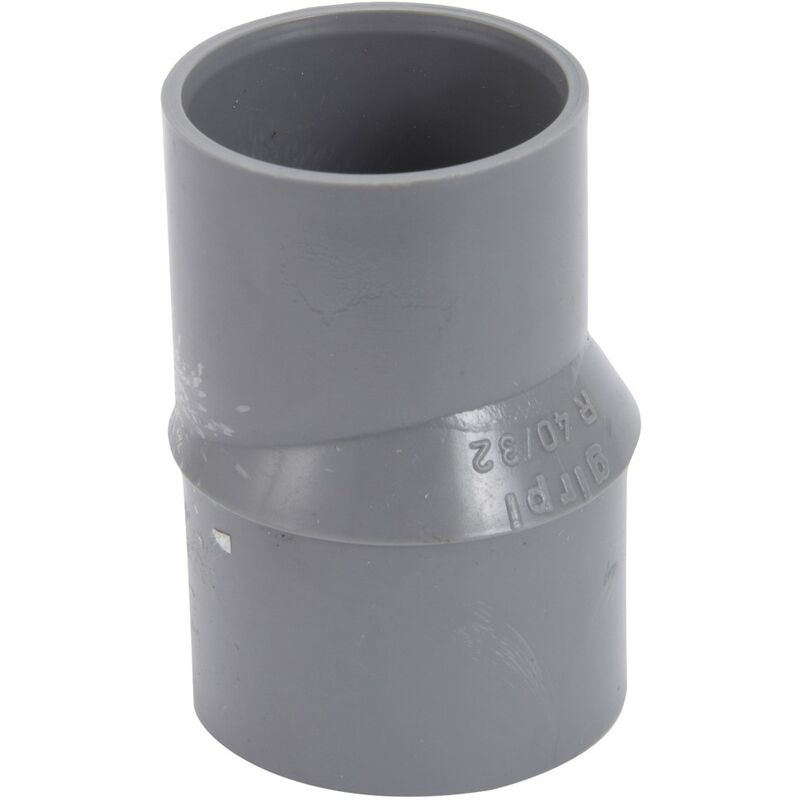 foto del prodotto riduzione eccentrica in pvc da incollare, femmina maschio, d40 32 girpi