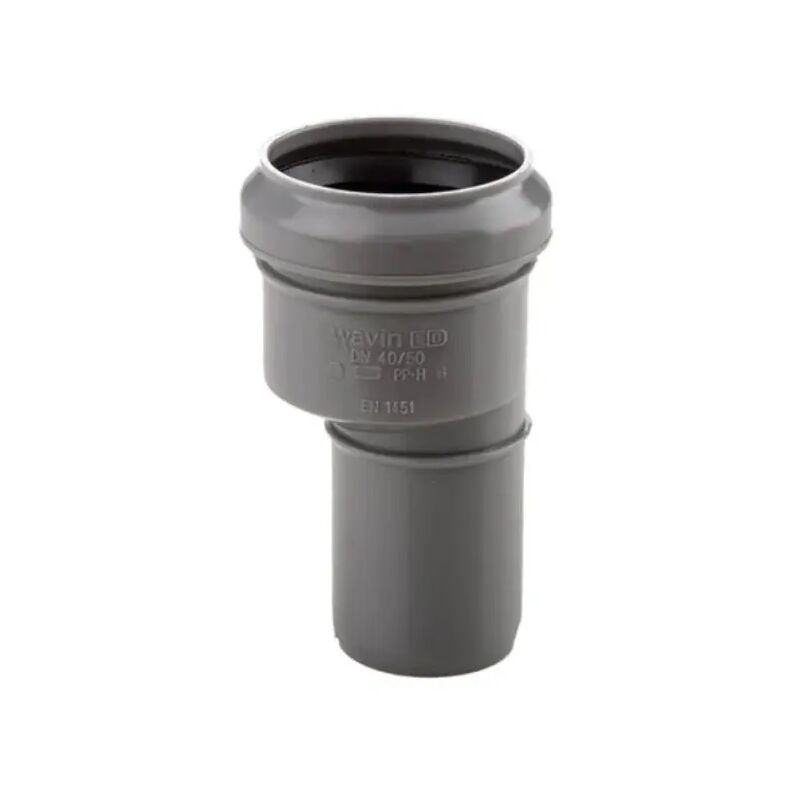 foto del prodotto riduzione eccentrica maschio femmina ad innesto in pp con guarnizione serie ed tech 50 f 40 m wavin