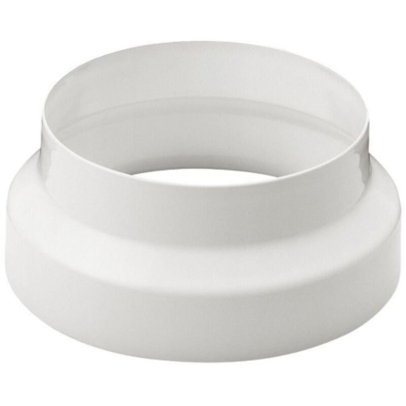 foto del prodotto riduzione in acciaio bianco 12 8 cm per tubo tubi stufa stufa camino
