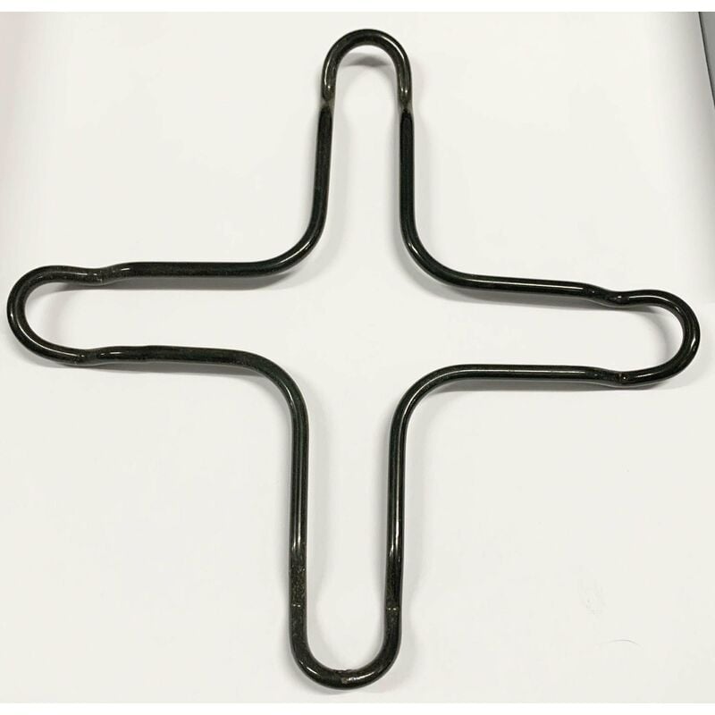 foto del prodotto riduzione moka griglia cucina gas nera universale cm 16 x 16 larga 2 a 8046sm