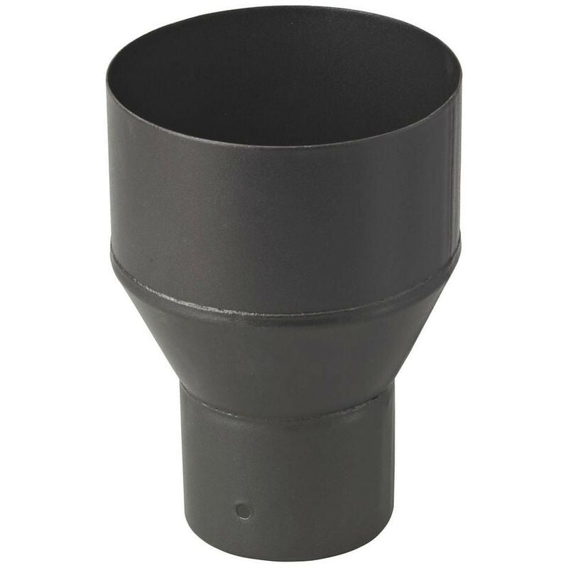 foto del prodotto riduzione ten 345540 nero opaco d125x80mm per pellet