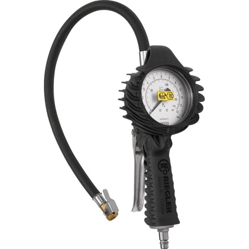 foto del prodotto riegler&amp;co.kg - misuratore di gonfiaggio pneumatici a mano versione standard con tappo dinamometrico, calibrato dn 7.2 riegler