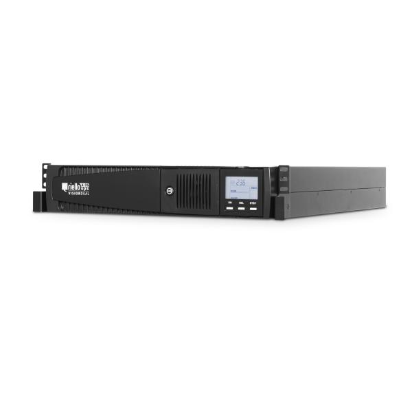 foto del prodotto riello vision dual 2200 gruppo di continuit ups 2200 va 1980 w 9 presa e ac