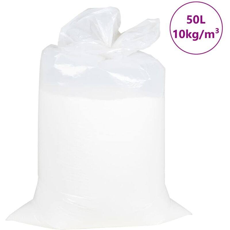 foto del prodotto riempimento a sacco eps 50 l bianco 10 kg m vidaxl