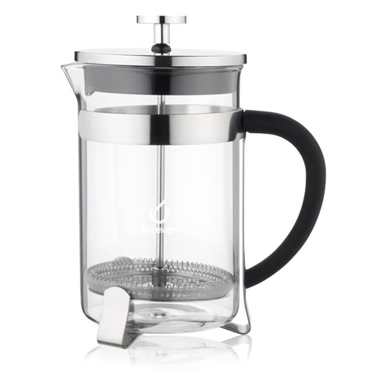 foto del prodotto riess kelomat forever brocca filtro caff french press 0,8 litri vetro acciaio inox