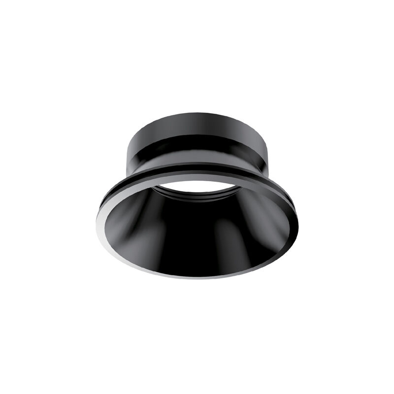 foto del prodotto riflettore tondo fisso dynamic alluminio nero