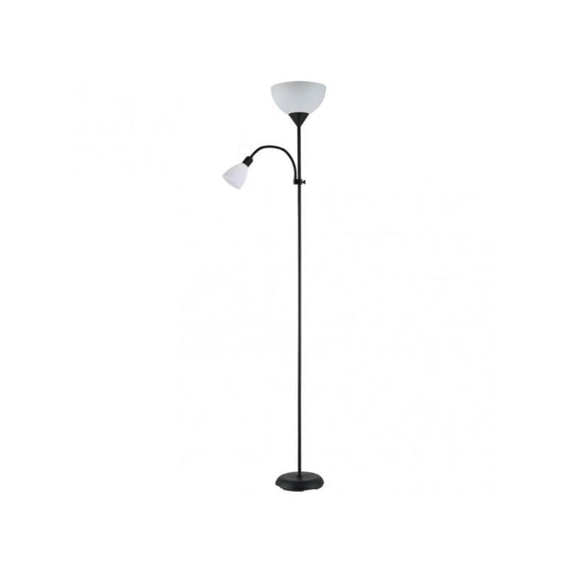 foto del prodotto rigel 1xe27 1xe14 c lettore nero 180x34x25,5 cm