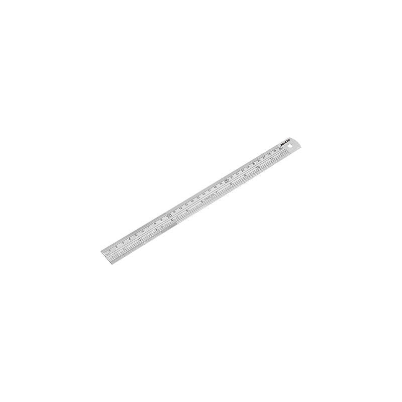 foto del prodotto righello 501012 wokin inox mm 25x300