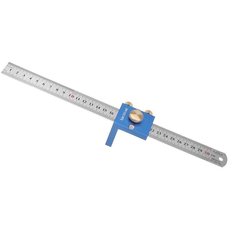 foto del prodotto righello per disegno a linea metrica da 30 cm 12 pollici righello per disegno a linea da 90 righello per lavorazione del legno righello ad angolo