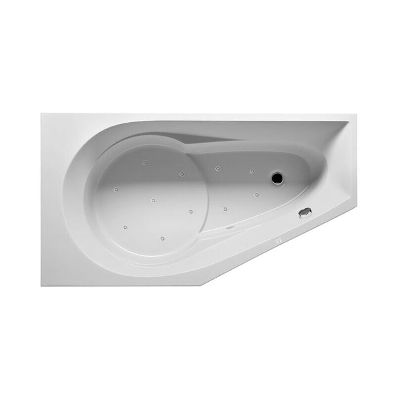foto del prodotto riho yukon baignoire d angle, avec syst me dair, encastrer, 1