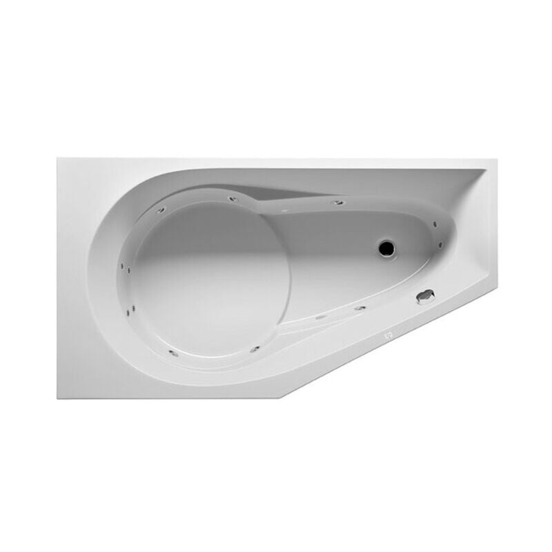 foto del prodotto riho yukon baignoire d angle, avec syst me flow, encastrer, 1