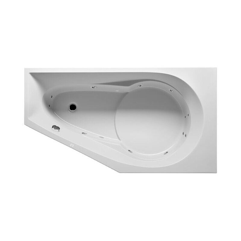 foto del prodotto riho yukon baignoire d angle, avec syst me flow, encastrer, 1