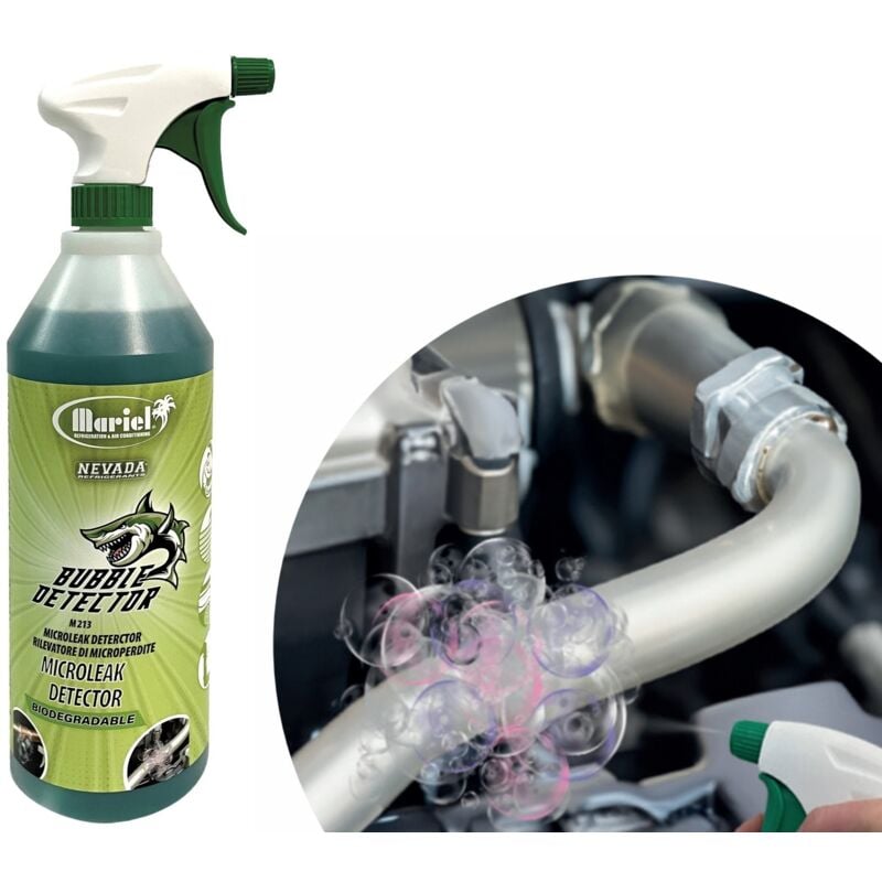 foto del prodotto rilevatore cerca fughe micro perdite gas refrigerante 1000ml universale
