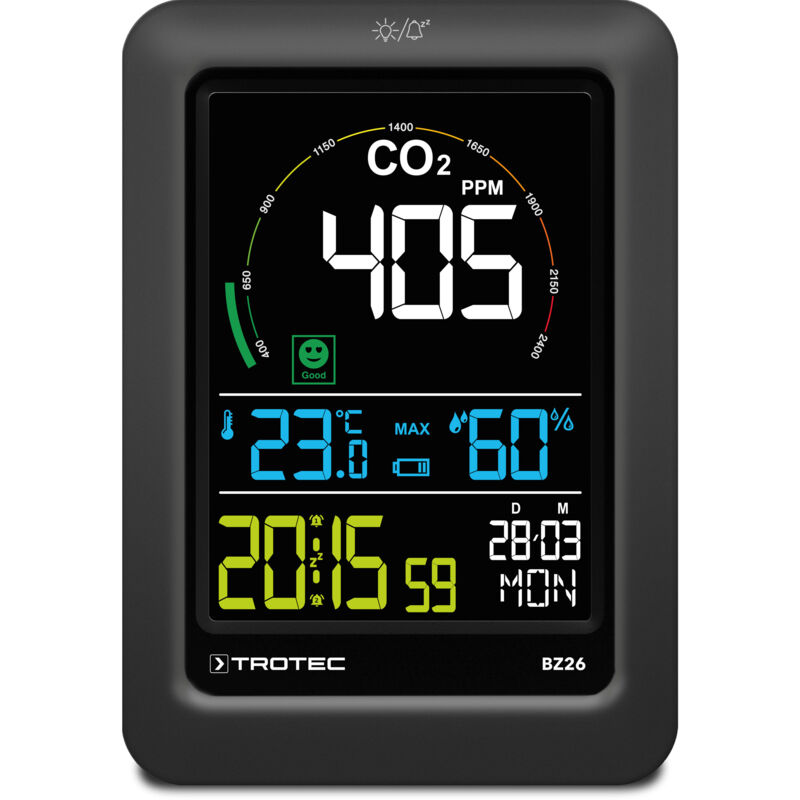 foto del prodotto rilevatore della qualit dell aria co2 bz26 trotec