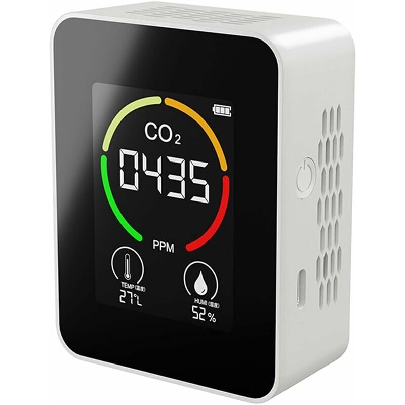 foto del prodotto rilevatore di co2 nell aria rilevatore di biossido di carbonio produzione agricola monitor di co2 per serra bianca rilevamento a infrarossi 
