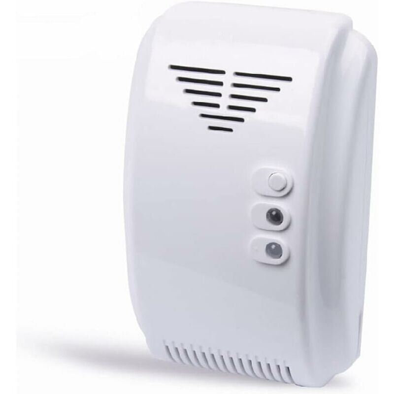 immagine 0 del prodotto rilevatore di gas, betterlife 12v rilevatore di gas sensore di allarme propano butano gpl naturale camper camper rv van, bianco