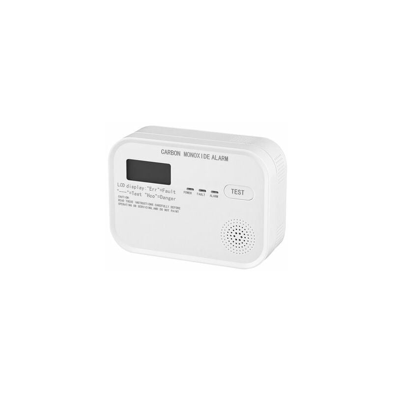 foto del prodotto rilevatore di monossido di carbonio con allarme 85db