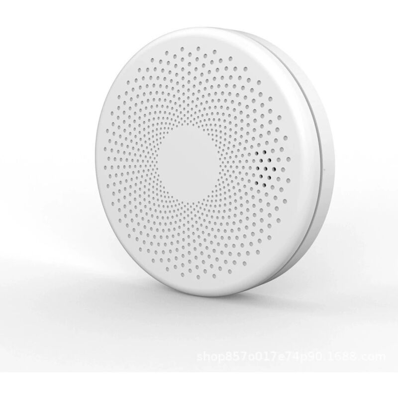 foto del prodotto rilevatore di monossido di carbonio e fumo smart tuya con controllo wi fi