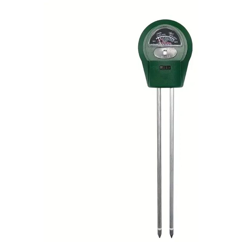foto del prodotto rilevatore di terreno ad alta precisione 3 in 1, misuratore di umidit , valore ph, valore ph, fiori e piante per uso domestico