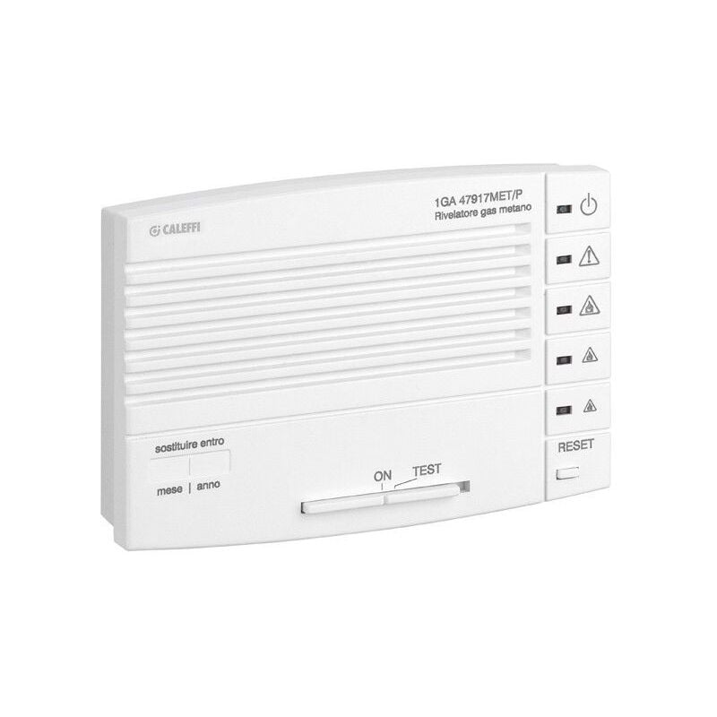 foto del prodotto rilevatore fughe di gas con sensore incorporato ed uscita a rel caleffi 8563 gpl