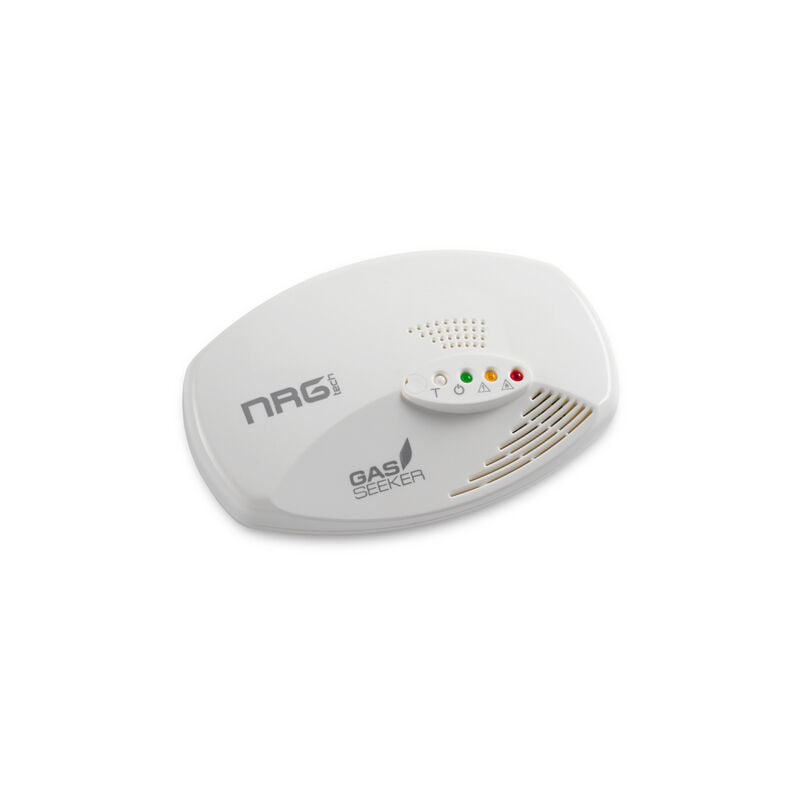 foto del prodotto rilevatore fughe di gas metano da parete ip42 220v nrg tech made in italy.