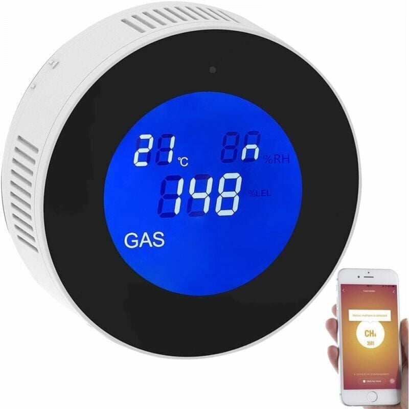 foto del prodotto rilevatore multigas connesso con annuncio vocale ymyny
