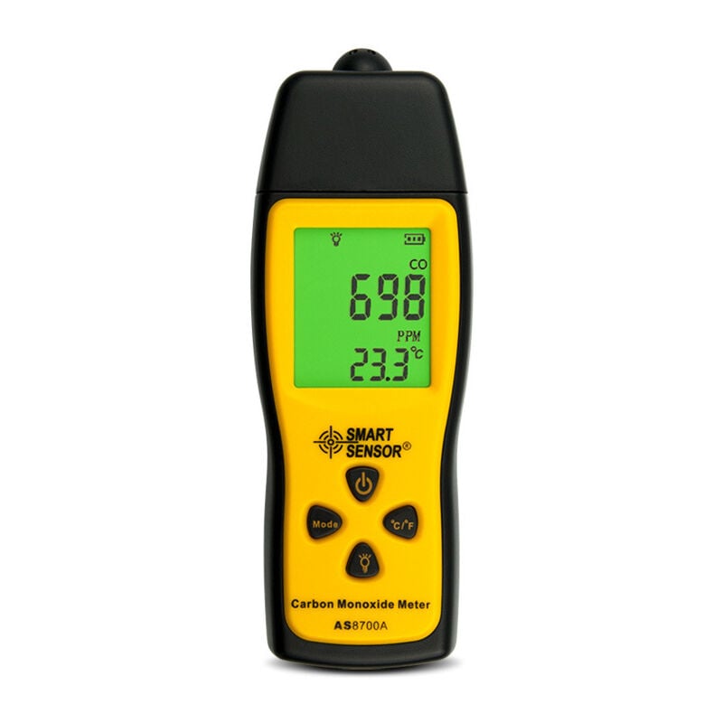 foto del prodotto rilevatore portatile di monossido di carbonio, rilevatore di perdite di gas co ad alta precisione, rilevatore di co, tester di monossido di carbonio,