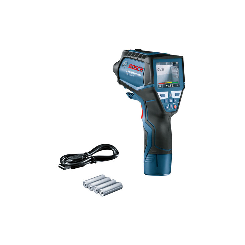 foto del prodotto rilevatore termico bosch gis 1000 c professional in un set in scatola