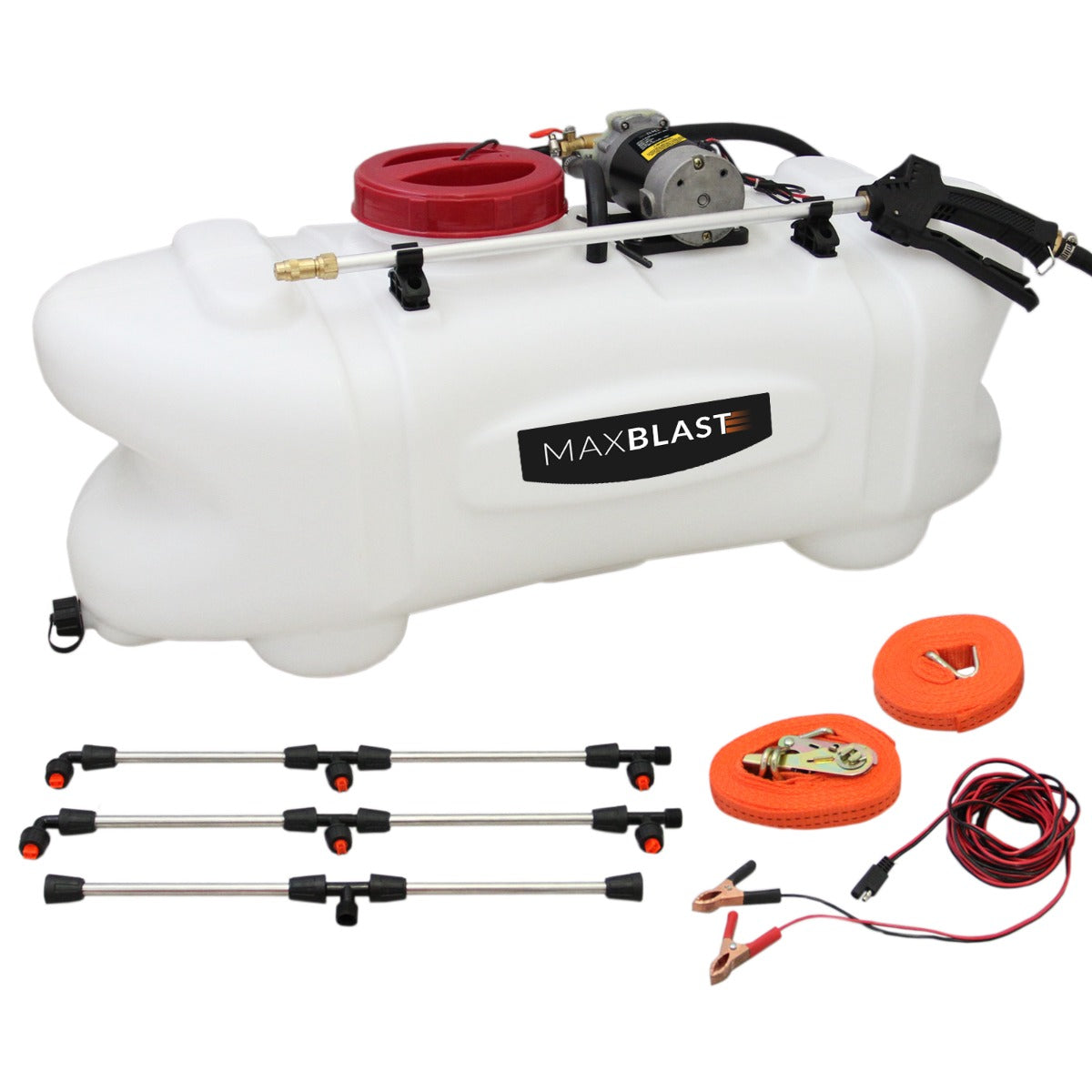 foto del prodotto rimorchio atv fuoristrada e spruzzatore 100 litri bundle per giardinaggio
