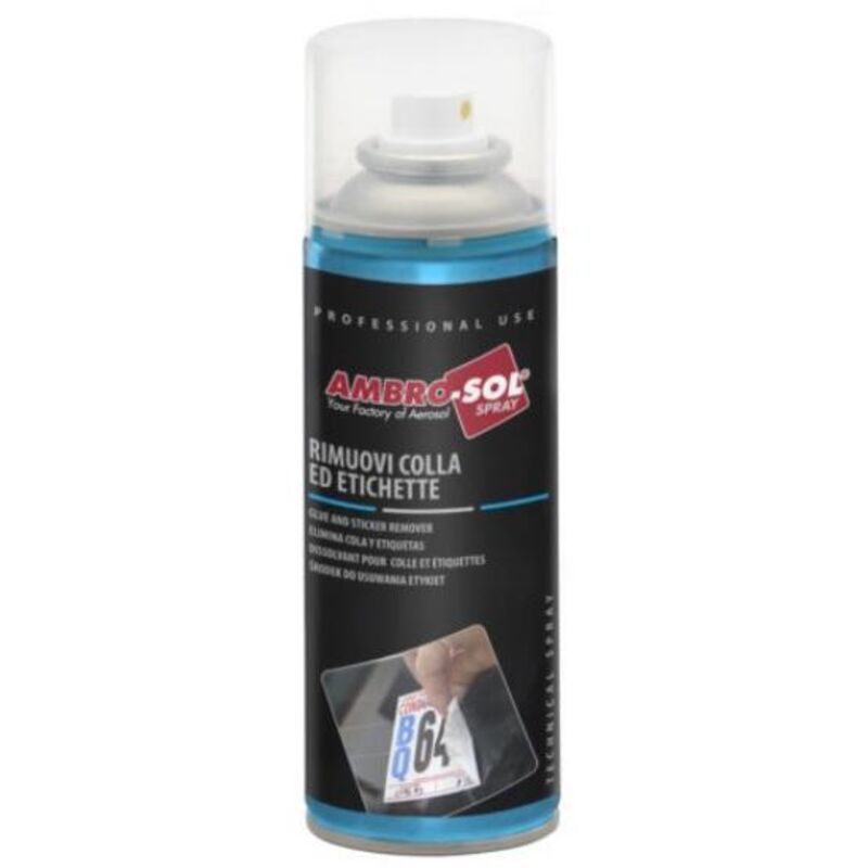 foto del prodotto rimuovi colla etichette solvente rapido 200 ml ambro sol