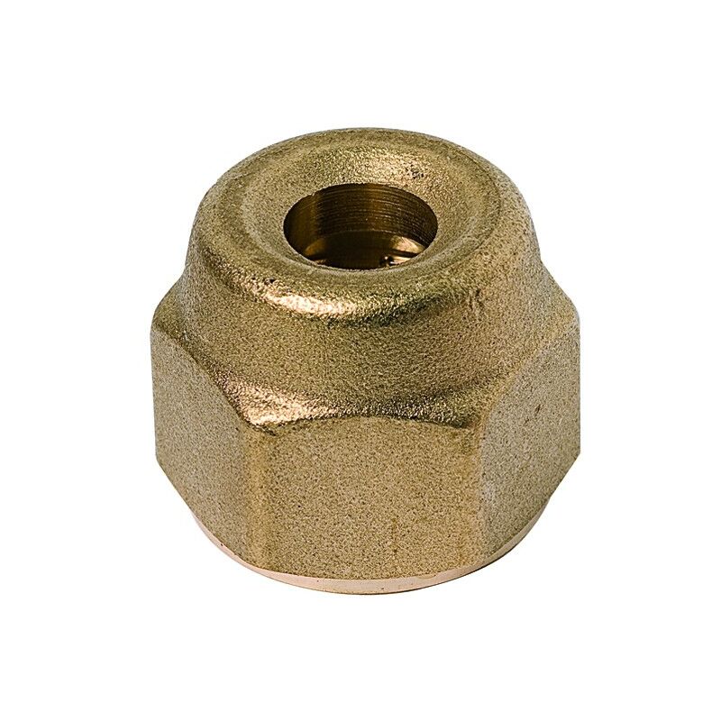 foto del prodotto rinaldi e pettinaroli - dado ridotto in ottone per condizionamento 1/4x3/8 pettinaroli