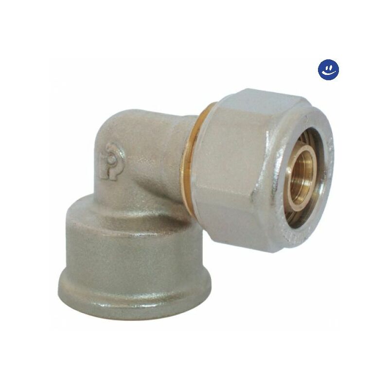 foto del prodotto rinaldi e pettinaroli raccordo curvo femmina a stringere per tubo multistrato serie 7250 1 26