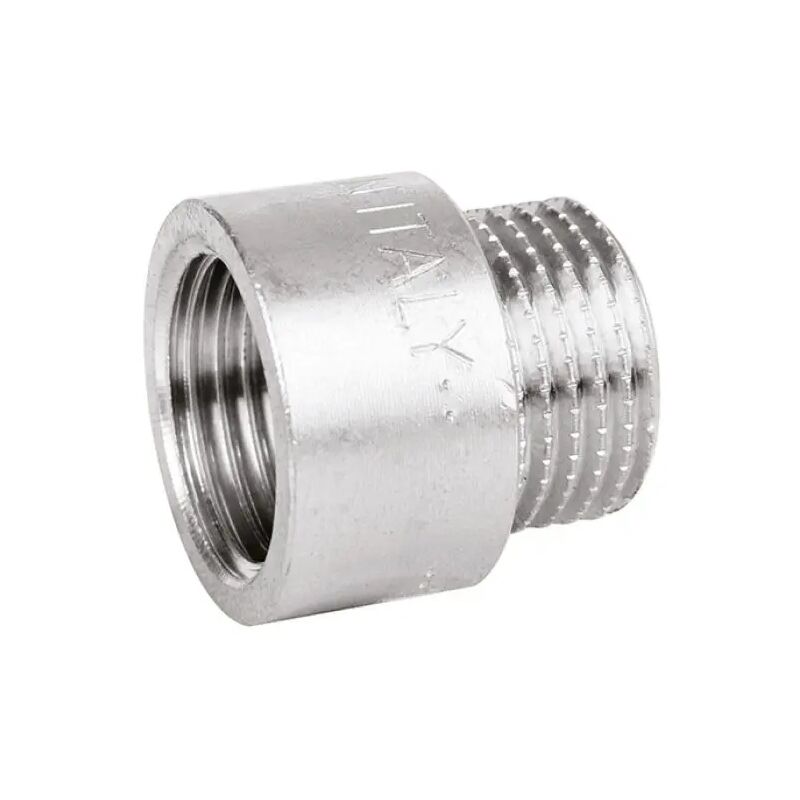 foto del prodotto rinaldi e pettinaroli raccordo diritto maschio femmina in ottone cromato serie 1500 3 4 x15 mm