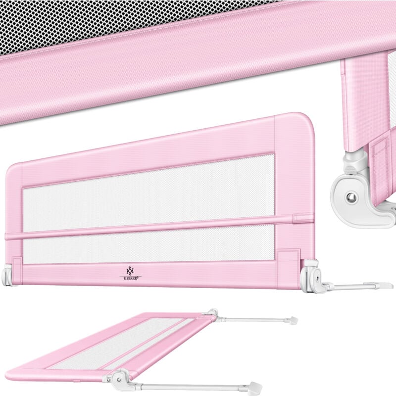 foto del prodotto ringhiera per letto ringhiera per letto bambino ringhiera per letto bambino ringhiera per letto bambino rosa 200cm kesser