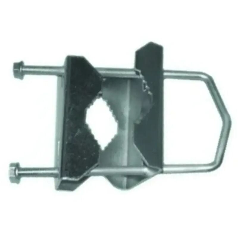 foto del prodotto ringhierino per fissaggio palo antenna zanca ringhiera 30-60mm