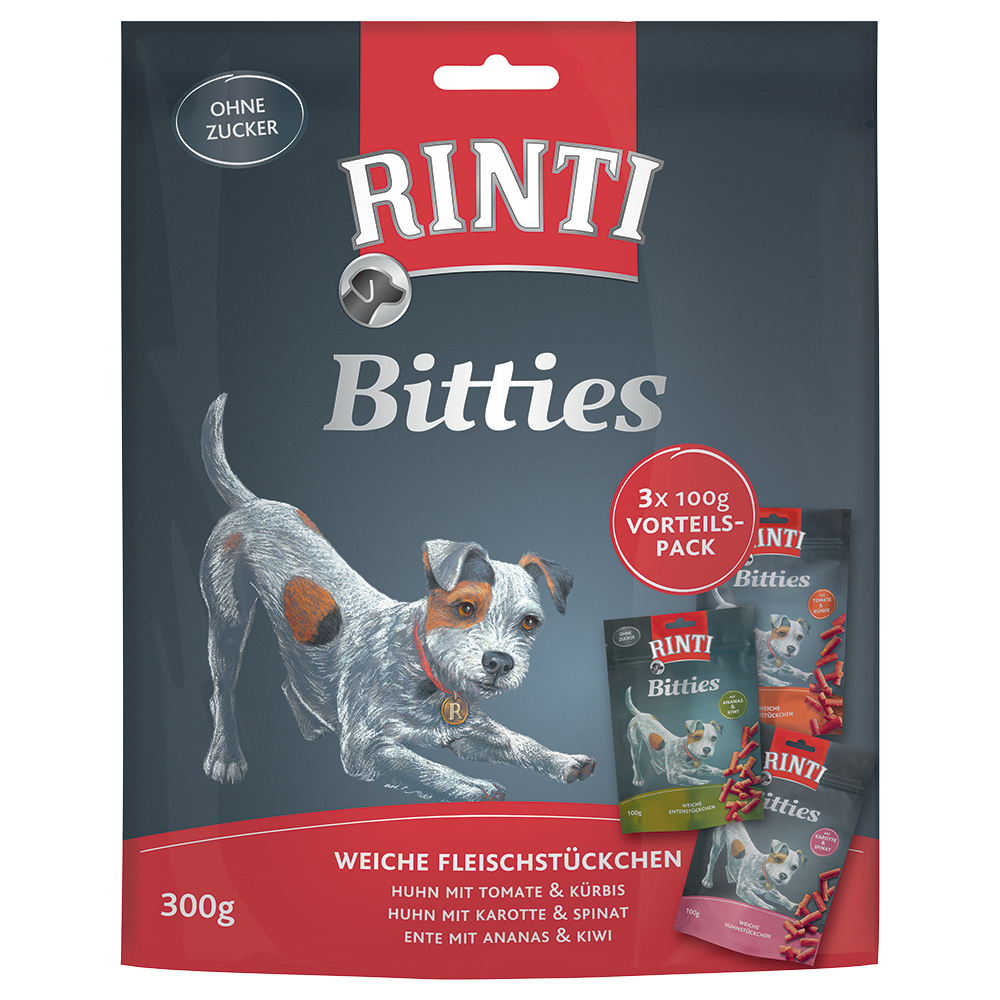 foto del prodotto rinti bitties mix 3 x 100 g 3 varianti