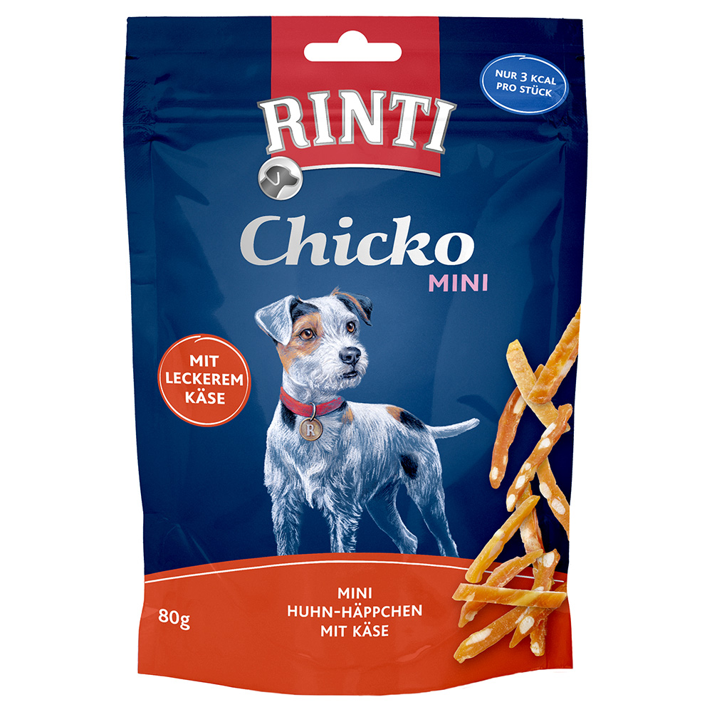 foto del prodotto rinti chicko mini snack per cane 80 g pollo e formaggio