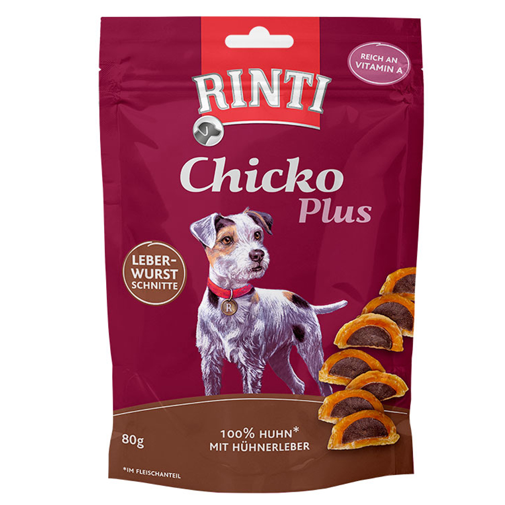 foto del prodotto rinti chicko plus fettine di salsiccia di fegato 80 g